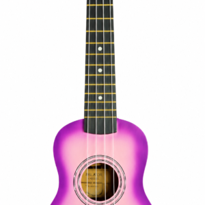 Ukulele Bellator XU2111PK1PU Soprano 21" Morado y Rosa con Funda, Tahalí y Afinador